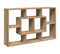 vidaXL Estante de pared Artisan Roble 85x16x52,5 cm Madera de ingeniería