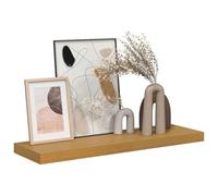 vidaXL Estante de Pared Beige 90 x 23,5 x 4 cm Madera de ingeniería, Estante de Pared para Sala, diseño Rectangular, Moderno, Duradero en Madera, organizado y Ahorra Espacio