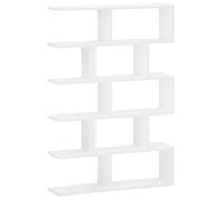 vidaXL Estante de Pared Blanco 70 x 17 x 101 cm Madera de ingeniería