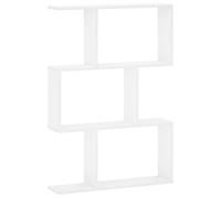 vidaXL Estante de Pared Blanco 72 x 17 x 105 cm Madera de ingeniería