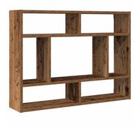 vidaXL Estante de Pared de Madera Vieja 75x16x55 cm Madera ingeniería