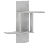 vidaXL Estante de Pared Gris Hormigón 59 x 17 x 63 cm