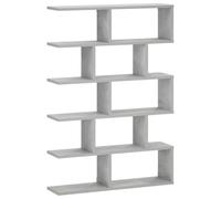 vidaXL Estante de Pared Gris Hormigón 70 x 17 x 101 cm