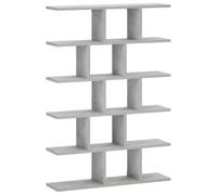 vidaXL Estante de Pared Gris Hormigón 70 x 17 x 101 cm