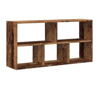 vidaXL Estante de Pared Madera de ingeniería Envejecida 100x25x50 cm, Estante Flotante, Estante Flotante de Pared, Estante de exhibición de Pared
