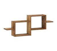 vidaXL Estante de Pared Madera Envejecida 95 x 17 x 37 cm