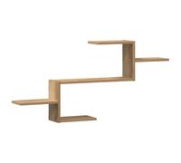 vidaXL Estante de Pared Madera ingeniería Roble artisian 104x15x49 cm, Estante Flotante, Estante Flotante de Pared, Estante de exhibición de Pared