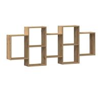 vidaXL Estante de Pared Madera ingeniería Roble artisian 159x18x65 cm