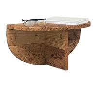 vidaXL Estante de Pared Madera Vieja 38 x 19 x 19 cm, Sala de Estar, Rectangular, Moderno, Duradero, Asientos cómodos para un Interior Estiloso con un diseño Funcional y Atractivo versátil