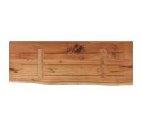 vidaXL Estante Pared Rectangular Madera Acacia Borde Vivo 70x30x3,8 cm
