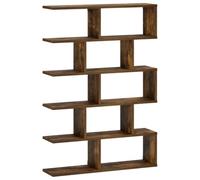 vidaXL Estante de Pared Roble Ahumado 70 x 17 x 101 cm