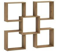 vidaXL Estante de Pared Roble Artisan 99,5 x 17 x 91 cm