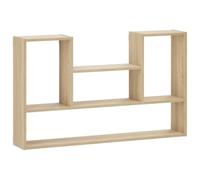 vidaXL Estante de Pared Roble Sonoma 100 x 17 x 60 cm