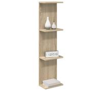 vidaXL Estante de Pared Roble Sonoma 25 x 15 x 100 cm, Estanterías Modernas para Sala, montadas en la Pared, con Madera, Elegante exhibición, minimalismo en casa