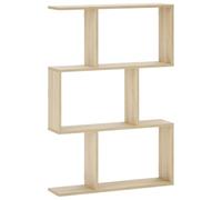 vidaXL Estante de Pared Roble Sonoma 72 x 17 x 105 cm