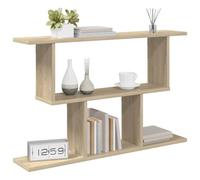 vidaXL Estante de Pared Roble Sonoma 80 x 15 x 50,5 cm, Estantería Moderna para Sala, Almacenamiento Decorativo, Decorar y Organizar tu Hogar