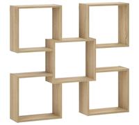 vidaXL Estante de Pared Roble Sonoma 99,5 x 17 x 91 cm