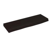 vidaXL Estante de Pared, Superficie de Escritorio Estantería, Tablero de Repuesto, Balda Flotante Expositor, Madera Roble Tratada Marrón Oscuro
