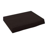 vidaXL Estante de pared Balda flotante superficie de escritorio roble tratado marrón oscuro