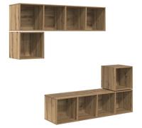 vidaXL Estante de Pared - un Armario Moderno Que Ahorra Espacio, Ideal para tu Sala o Dormitorio. Es Minimalista y Funcional, Mantener tu hogar organizado!