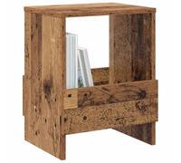 vidaXL Estante de revistas 2 pcs Madera Vieja 35 x 30 x 45 cm, Banco de Almacenamiento para la Sala, Estante Rectangular de Madera, Organizador Multifuncional, Mueble Práctico