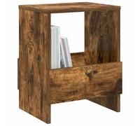 vidaXL Estante de revistas 2 pcs Roble Ahumado 35 x 30 x 45 cm, Sala de Estar, Soporte para revistas Moderno, Organizador Rectangular de Almacenamiento, exhibición Elegante, diseño Minimalista, ahorr