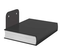 vidaXL Estante Flotante con Estante 8 pcs Negro 6 x 10,8 x 6,6 cm, Estante Rectangular de Pared, diseño contemporáneo, Almacenamiento Flotante, solución Que Ahorra Espacio