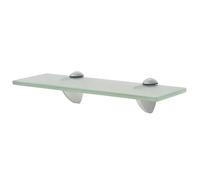 vidaXL Estante Flotante de Cristal Medidas 30x20 cm Grosor del Vidrio de 8 mm