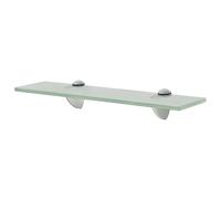 vidaXL Estantería flotante de cristal 40x10 cm 8 mm