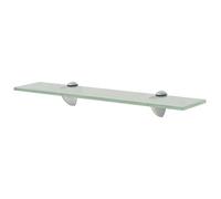 vidaXL Estante flotante de cristal 50x20 cm – vidrio 8 mm