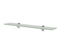 vidaXL Estante flotante de cristal 60x10 cm Grosor del vidrio 8 m