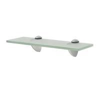 vidaXL Estante Flotante de Cristal Medidas 30x20 cm Grosor del Vidrio de 8 mm