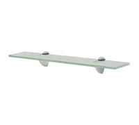 vidaXL Estante Flotante de Cristal Medidas 50x10 cm Grosor del Vidrio de 8 m