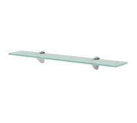vidaXL Estante Flotante de Cristal 60x10 cm Grosor del Vidrio 8 mm Claro