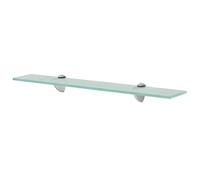 vidaXL Estante Flotante de Cristal Medidas 60x20 cm Vidrio de 8 mm Color Claro