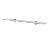 vidaXL Estante Flotante de Cristal Medidas 70x20 cm Grosor del Vidrio de 8 mm