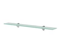 vidaXL Estante Flotante de Cristal Medidas 70x20 cm Vidrio de 8 mm Color Claro