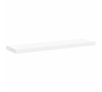 vidaXL Estante Flotante de Pared Repisa Colgante Estantería Tablero CD Libros Decoración Coleccionables Fotos Premios Blanco MDF 90x23,5x3,8 cm