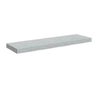 vidaXL Estante Flotante de Pared Repisa Balda Estantería Salón Sala de Estar Exhibición Colgante Decoración Gris Hormigón MDF 80x23,5x3,8 cm