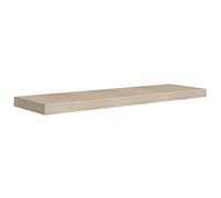 vidaXL Estante Flotante de Pared Repisa Colgante Estantería Tablero CD Libros Decoración Coleccionables Fotos Premios Color Roble MDF 90x23,5x3,8 cm