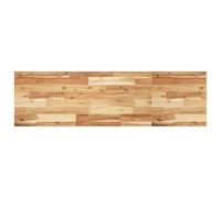 vidaXL Estante Flotante Madera Acacia Maciza Acabado Aceite 120x40x2cm, Estante de Pared, Unidad de Estante de Pared, Estante de Cuarto de Servicio