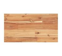 vidaXL Estante Flotante Madera Acacia Maciza Acabado Aceite 60x20x2 cm, Estante de Pared, Unidad de Estante de Pared, Estante de Cuarto de Servicio