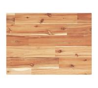 vidaXL Estante Flotante Madera Acacia Maciza Acabado Aceite 60x30x2 cm, Estante de Pared, Unidad de Estante de Pared, Estante de Cuarto de Servicio