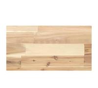 Estante Flotante Madera Maciza De Acacia Sin Tratar 60x20x4 Cm Vidaxl