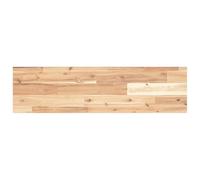 vidaXL Estante Flotante Madera Maciza de Acacia sin Tratar 80x20x2 cm, Estante de Pared, Unidad de Estante de Pared, Estante de Cuarto de Servicio