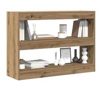 vidaXL Estantería 2 Niveles 100 x 30 x 72 cm Madera de ingeniería | Tiene mucho espacio para tus cosas, Un look minimalista que queda bien en cualquier habitación,