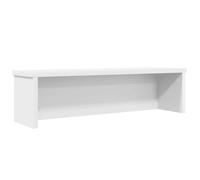 vidaXL Estantería Cocina apilable Madera ingeniería Blanca 50x15x16 cm, Estante de Almacenamiento de Cocina, Organizador de gabinete