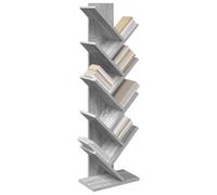 vidaXL Estantería de Árbol de 6 Niveles 30 x 18 x 100 cm Sonoma Gris