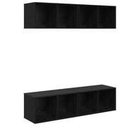 vidaXL Estantería de cubos: estantería de pared modular, que es ideal para organizar tu hogar y se ve perfecta para tu salón.
