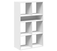 vidaXL Estantería de Madera contrachapada Blanco 66x31x112 cm, estantería, Estante de Almacenamiento, estantería, estantería para Libros